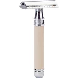 Edwin Jagger Safety Razor Ivory Chrome