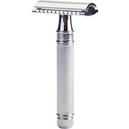 Edwin Jagger Safety Razor Lined Chrome