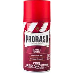 Proraso Sandalwood Mousse à raser Barbe dure