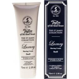 Taylor of Old Bond Street St James Collection Shaving Cream Tube 75ml