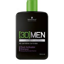 Schwarzkopf 3D Men Root Activator Shampoo 250ml