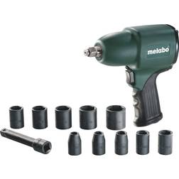 Metabo Visseuse à choc air comprimé Coffret DSSW 360 Set 1/2" Vert