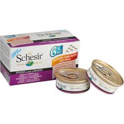 Schesir Small En Latas 6 x 50 g - Atún Con Filete De Buey En Gelatina 0.3kg