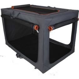 Zooplus Alu Deluxe vikbar nylonbur - Stl L
