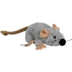 Trixie Spielmaus Plüsch 7 cm Grigio