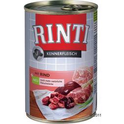 Rinti Kennerfleisch 1 x 400 g Alimento Umido Per Cani 2.4kg
