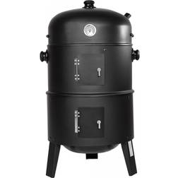 tectake Barbecue Vertical Arrivée D'air Réglable Noir