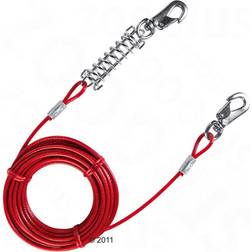 Trixie Yard Leash 5 m Rojo Perro