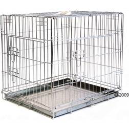 Zooplus Dog Double Door Crate L 60x66cm