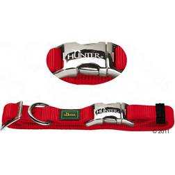 Hunter Collar Para Perro Basic Alu-Strong Rojo Talla L 45-65 cm