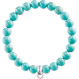 Thomas Sabo Club Charm Bracelet - Silver/Turquoise