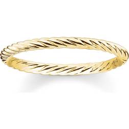 Thomas Sabo Cord Look Ring - Gold