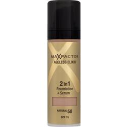 Max Factor Ageless Elixir 2 in 1 Foundation #50 Natural