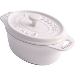 Staub Oval med lock 0.2 L