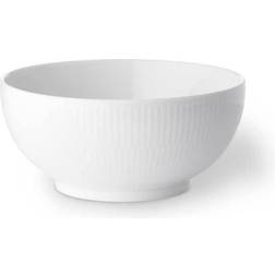 Royal Copenhagen White Fluted Plain 7 Serving Bowl Scodella 18cm 1.1L