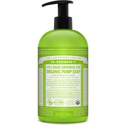 Dr. Bronners Organic Sugar Soap Lemongrass Lime 24fl oz