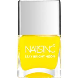 Nails Inc Neon Nail Polish Golden Lane 14ml