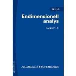 Endimensionell analys: särtryck kap. 1-8 (Häftad)