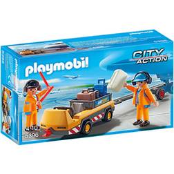 Playmobil Aircraft Tug with Ground Crew 5396