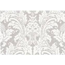 Cole & Son Blake Designtapete von White Silver blanc/gris