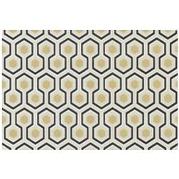 Cole & Son Hicks Hexagon Wallpaper Contemporary Collection Yellow 66/8056 Roll