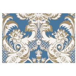 Cole & Son Wyndham Designtapete von Blue Gold bleu