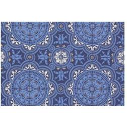 Cole & Son Piccadilly Designtapete von Blue bleu