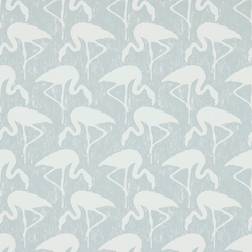 Sanderson Vintagetapete Flamingos von Dove/ Chalk gris