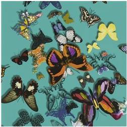 Christian Lacroix Tapete Butterfly Parade Lagon turchese