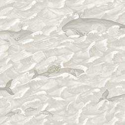 Cole & Son Tapete Melville von Neutral creme
