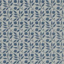 Morris & Co Tapete Rosehip von Indigo blu