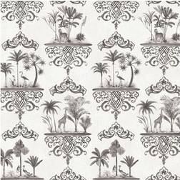 Cole & Son Rousseau Wallpaper Folie Collection soft charcoal 99/9039 Roll