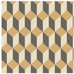 Cole & Son Delano Wallpaper Geometric Collection Gold Black 105/7030 Roll