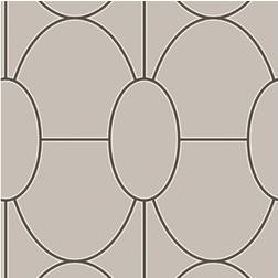 Cole & Son Art Deco Tapete Riviera von Linen beige