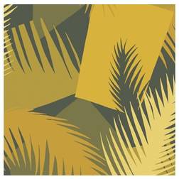 Cole & Son Tapete Deco Palm Yellow jaune