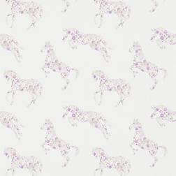 Sanderson Pretty Ponies Kindertapete von Lavendel viola/viola