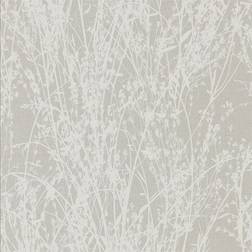 Sanderson Tapete Meadow Canvas von White/ Grey grigio