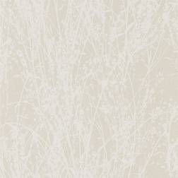 Sanderson Tapete Meadow Canvas von White/ Parchment bianco/creme