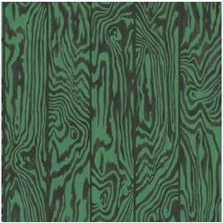 Cole & Son Tapete Zebrawood von Emerald verde