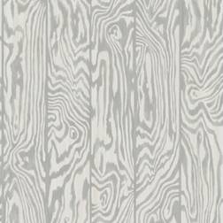 Cole & Son Zebrawood Wallpaper Curio Collection Bleached Grey 107-1004 Roll