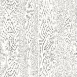 Cole & Son Tapete Wood Grain von Black White bianco