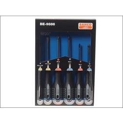 Bahco BE-9886 6Pcs Skruetrækker