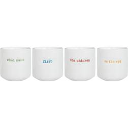 Keith Brymer Jones Word Egg Cup 4pcs