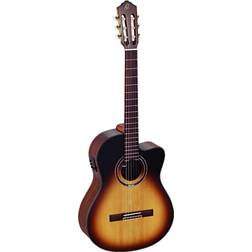 Ortega RCE158 4/4 Natural Chitarra Classica per Concerto con Preamplificatore