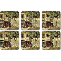 Pimpernel Parisian Scenes Glasunderlägg 6st