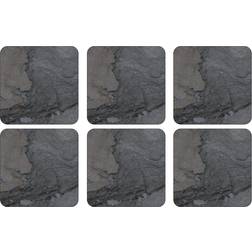 Pimpernel Midnight Slate Glasunderlägg 6st