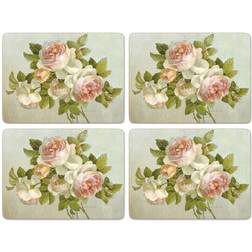 Pimpernel Antique Rose Glasunderlägg 4st