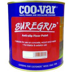 Coo-var Suregrip Anti-Slip Floor Paint Grey 1L