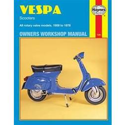 Vespa Scooters 90, 125, 150, 180 and 200cc Owner's Workshop Manual (Motorcycle Manuals) (Heftet, 1997)