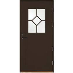 Kaski Classic Uppsala Ytterdörr Crepiglas S 8005-Y20R V (100x200cm)